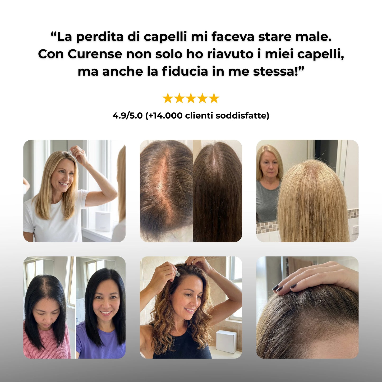 CURENSE - Sistema di micro-infusione per la ricrescita dei capelli