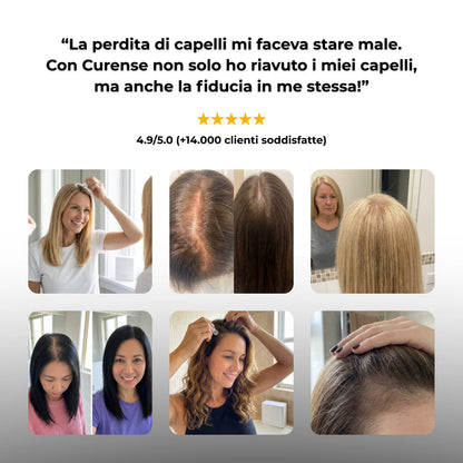 CURENSE - Sistema di micro-infusione per la ricrescita dei capelli